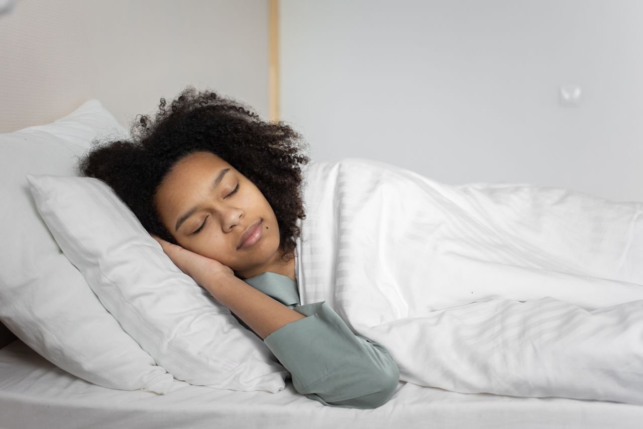 Sleeping soundly through the night